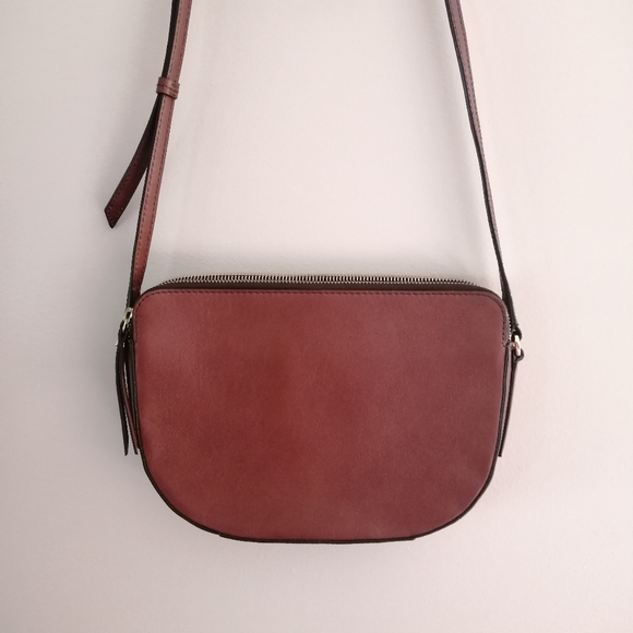Banana Republic Leather Crossbody Bag - Picture 1 of 9